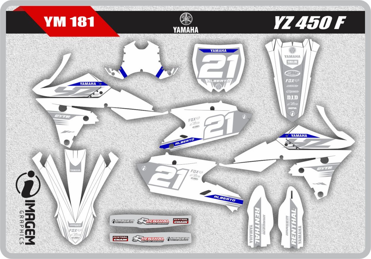 YM 181 YZ 450 F 