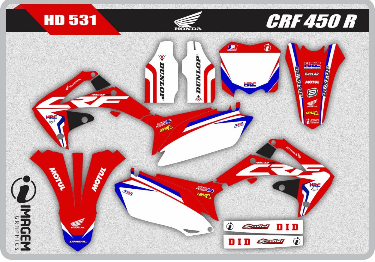 HD 531 CRF 450 R 