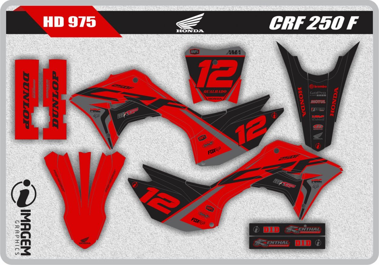 HD 975 CRF 250 F