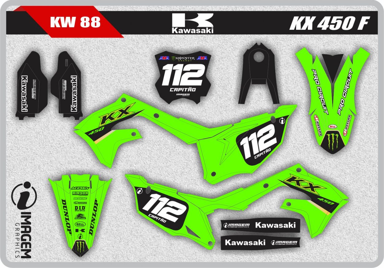 KW 88 KX 450 F