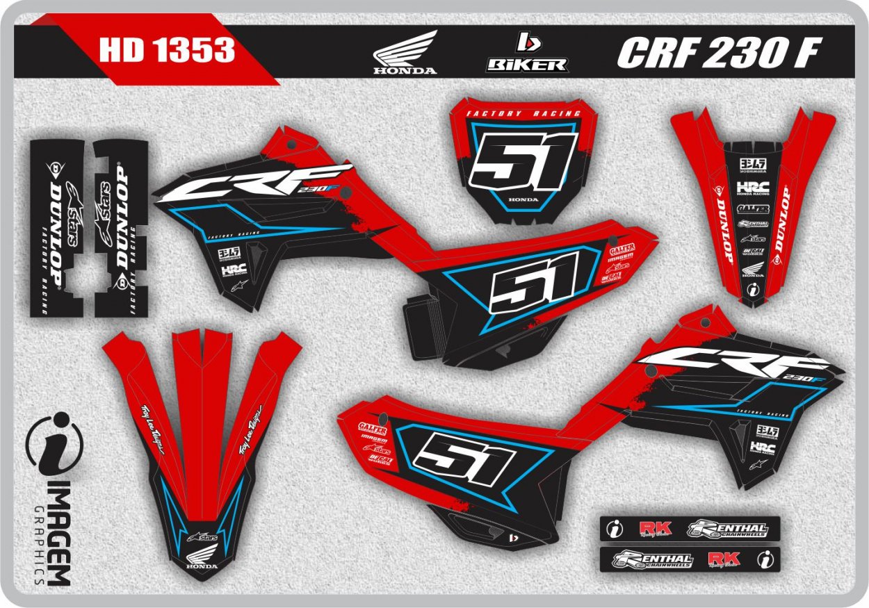 HD 1353 CRF 230 F 