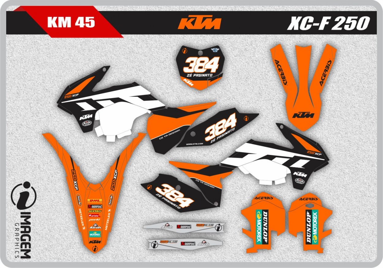 KM 45 KTM XC-F 250