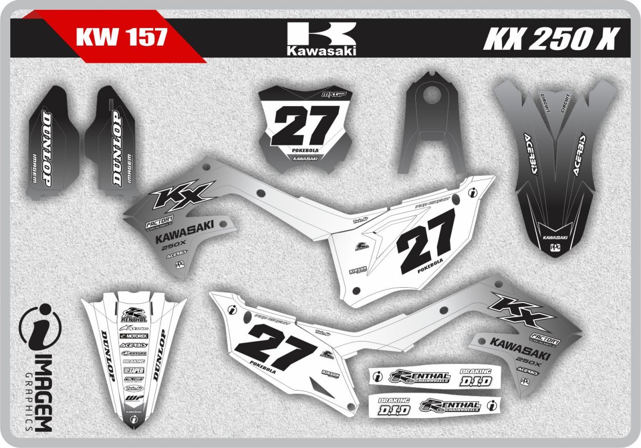 KW 157 KX 250 X