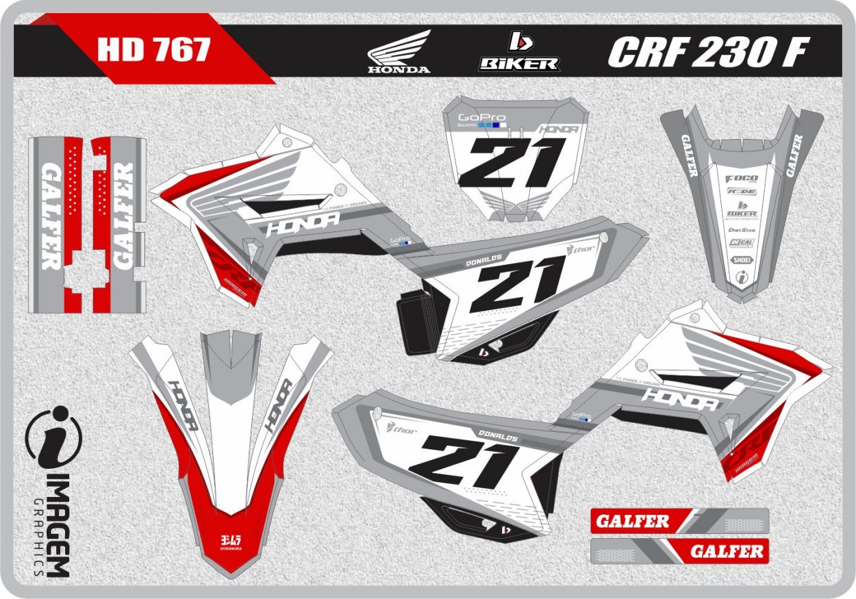 HD 767 CRF 230 F