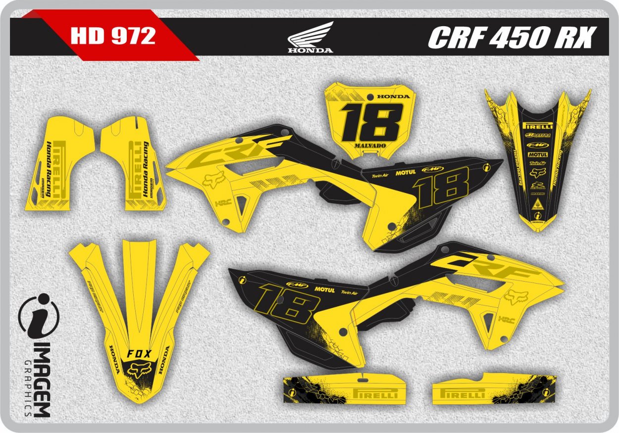 HD 972 CRF 450 RX 