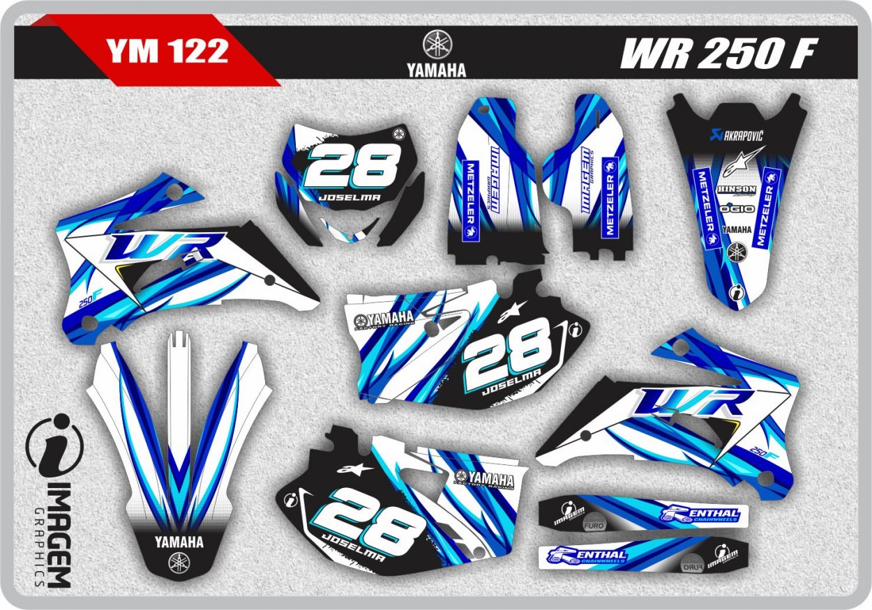 YM 122 WR 250 F