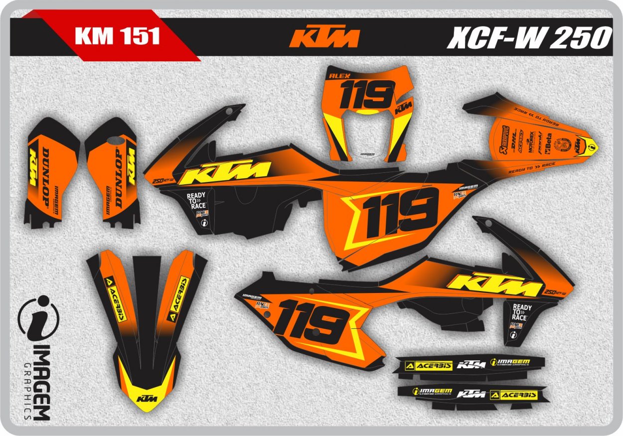 KM 151 KTM XCF-W 250