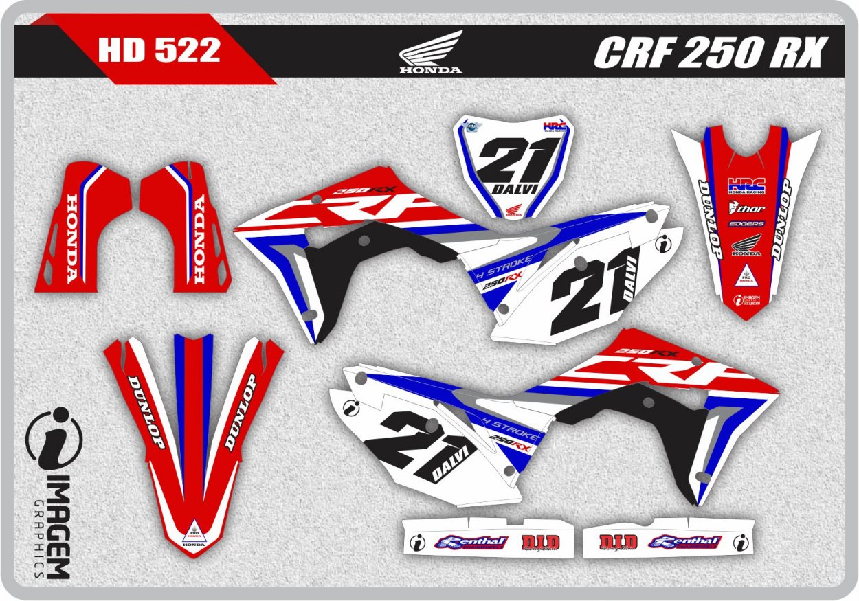 HD 522 CRF 250 RX 
