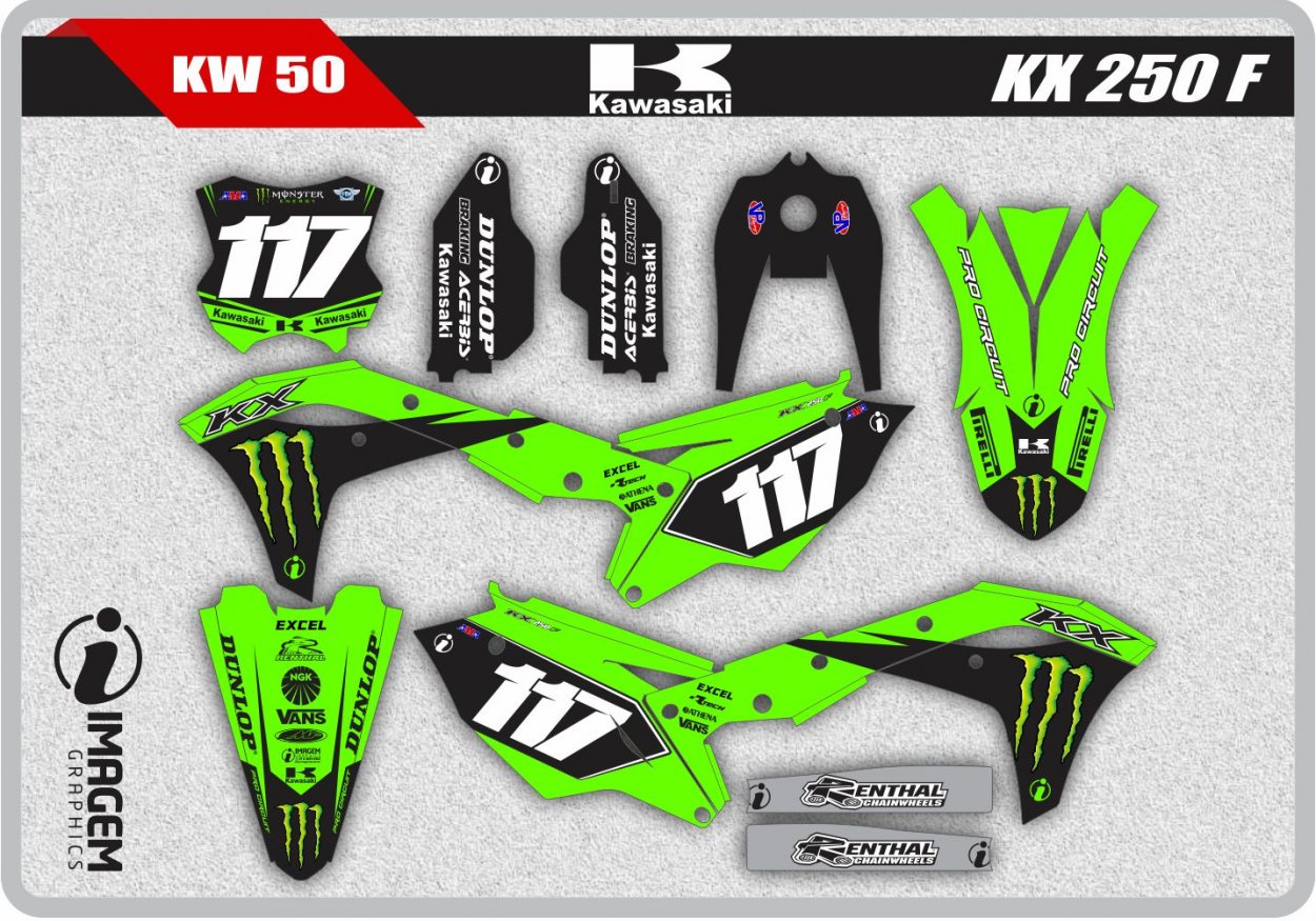 KW 50 KX 250 F 