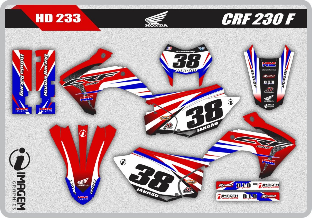 HD 233 CRF 230 F
