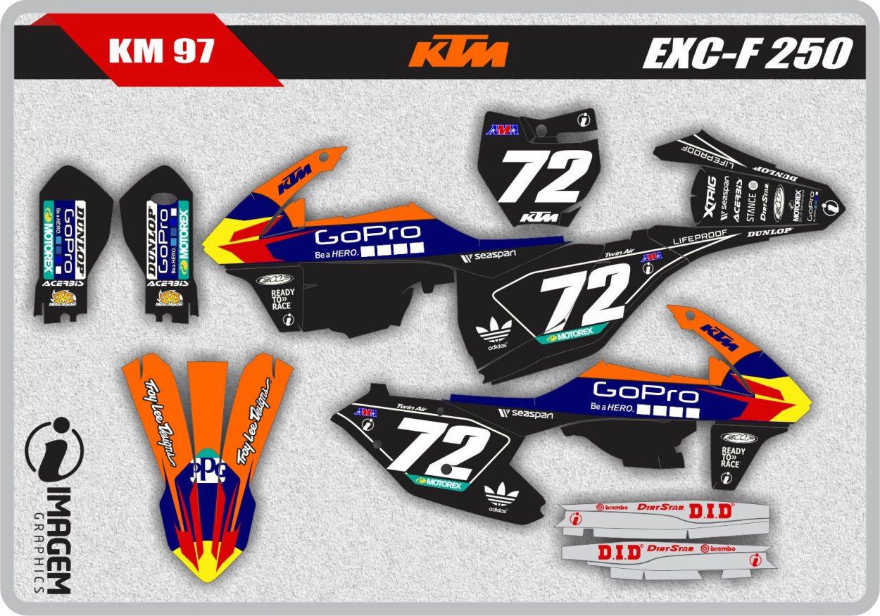KM 97 KTM EXC-F 250