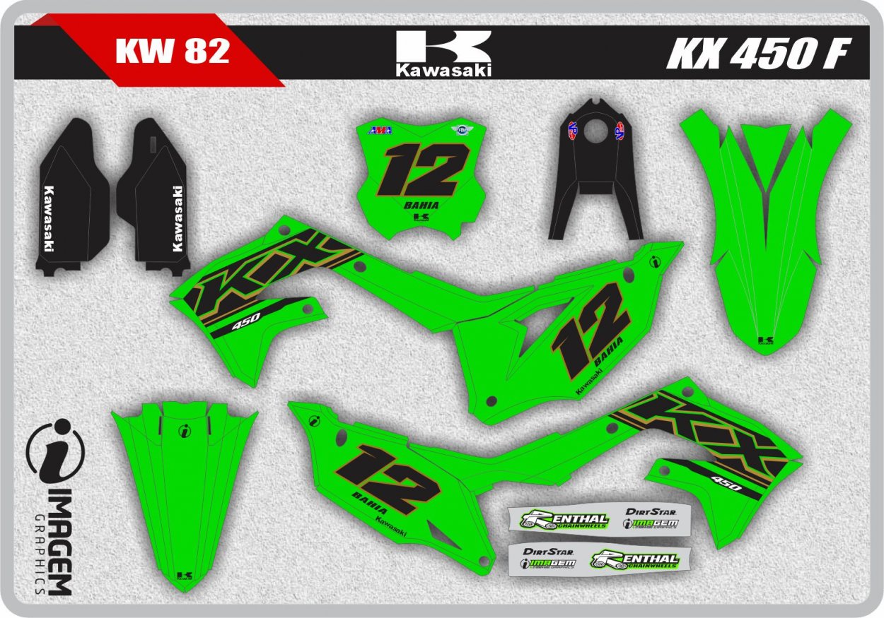 KW 82 KX 450 F