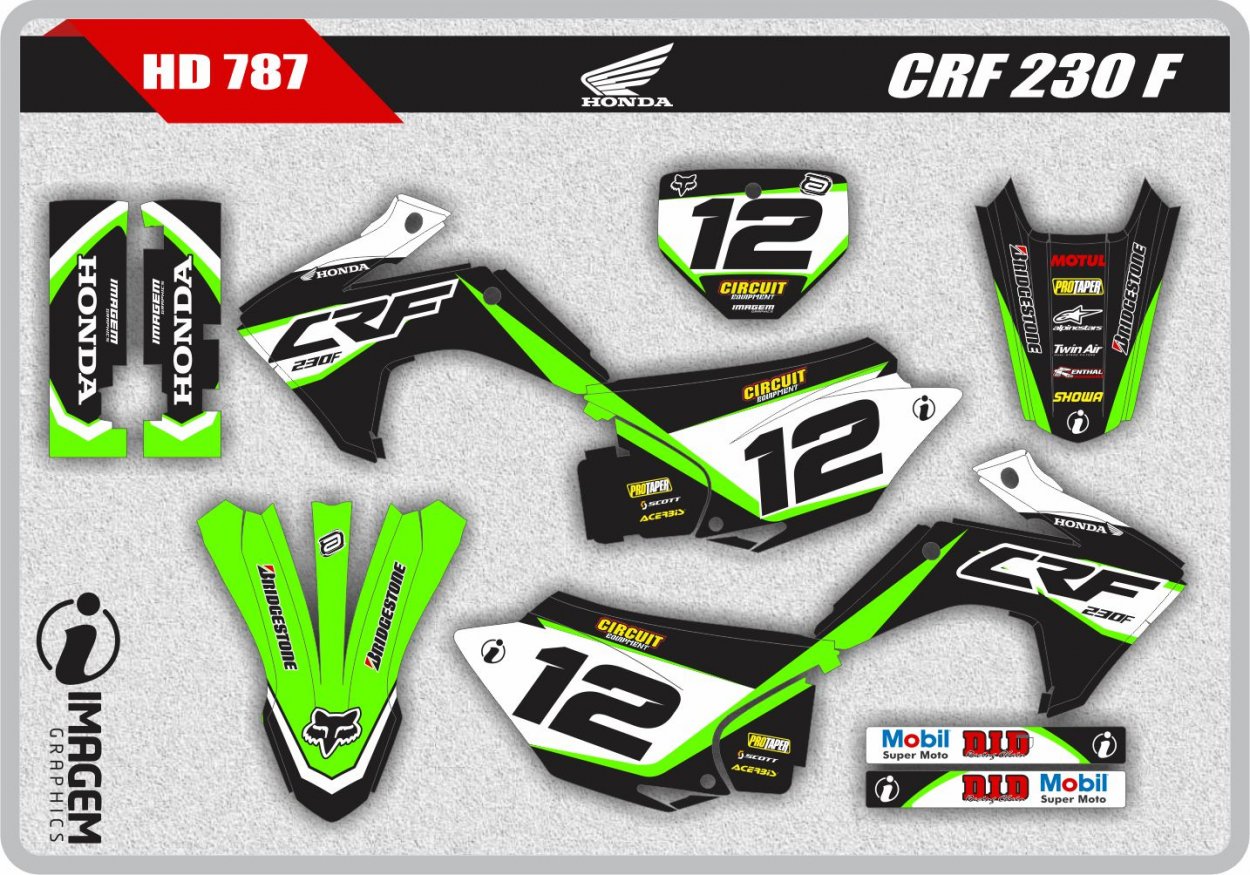 HD 787 CRF 230 F