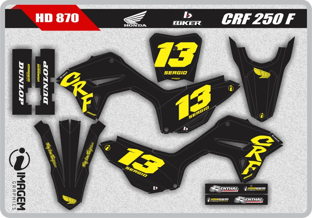 HD 870 CRF 250 F