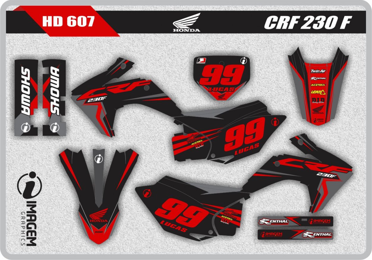 HD 607 CRF 230 F 