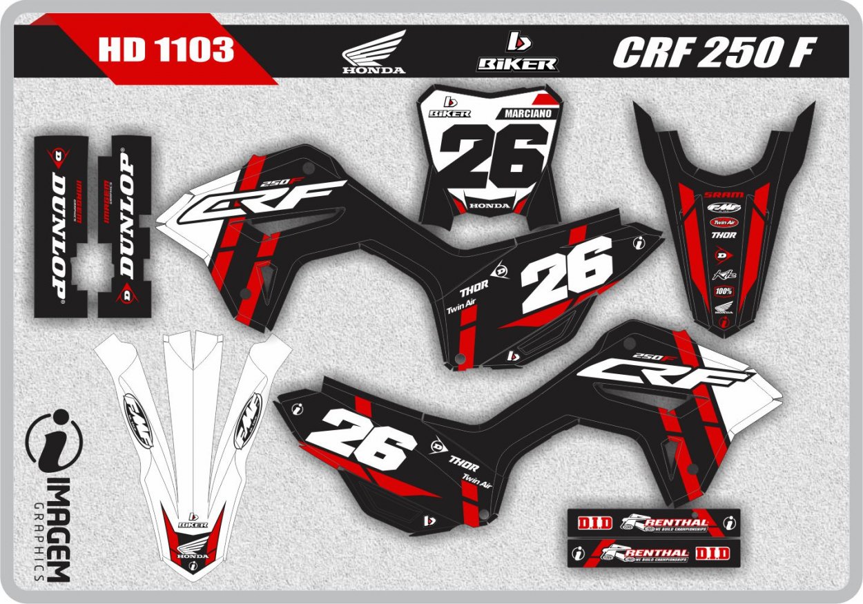 HD 1103 CRF 250 F 
