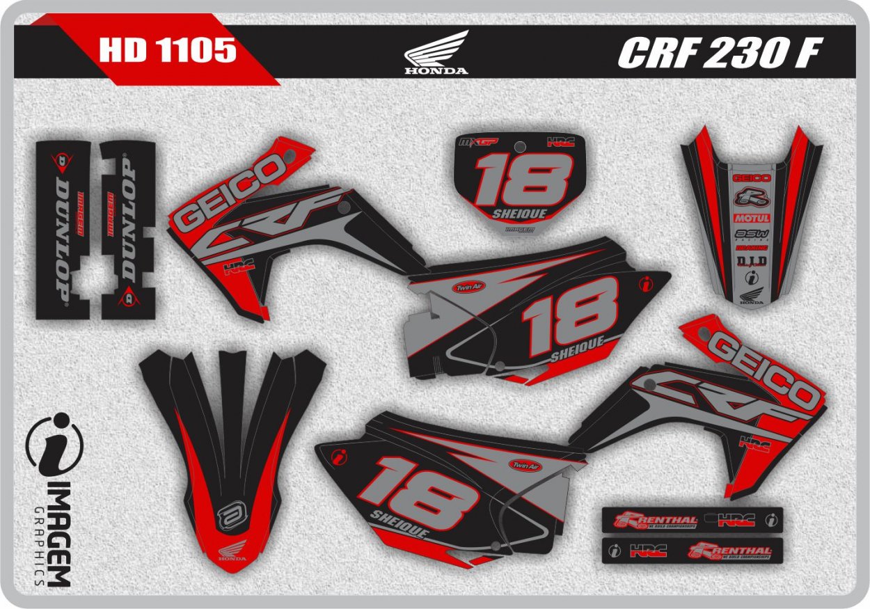 HD 1105 CRF 230 F