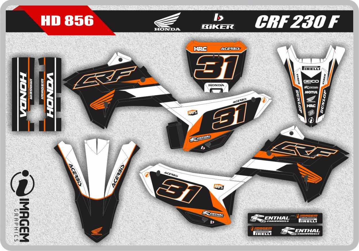 HD 856 CRF 230 F