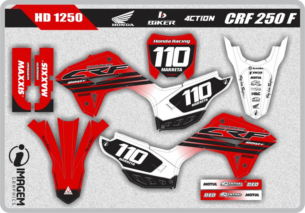 HD 1250 CRF 250 F