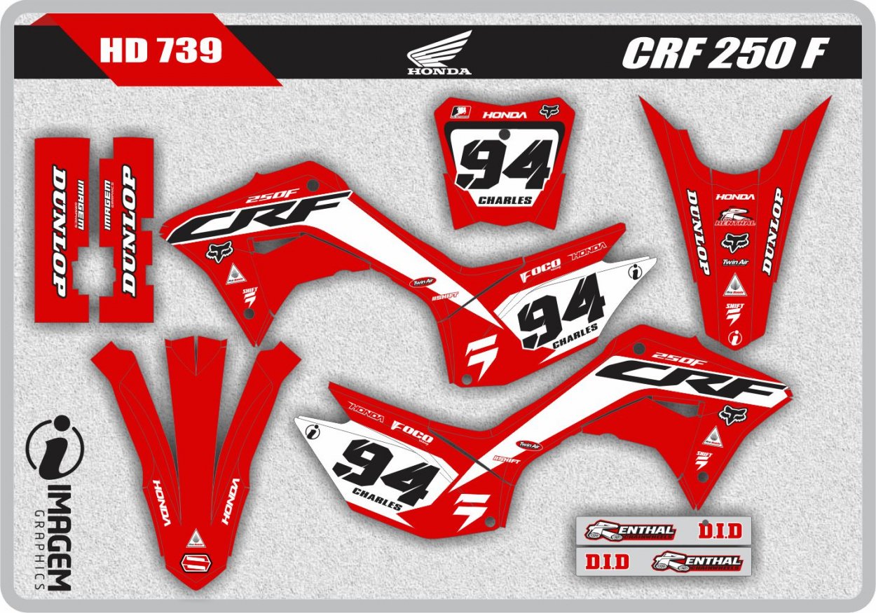 HD 739 CRF 250 F