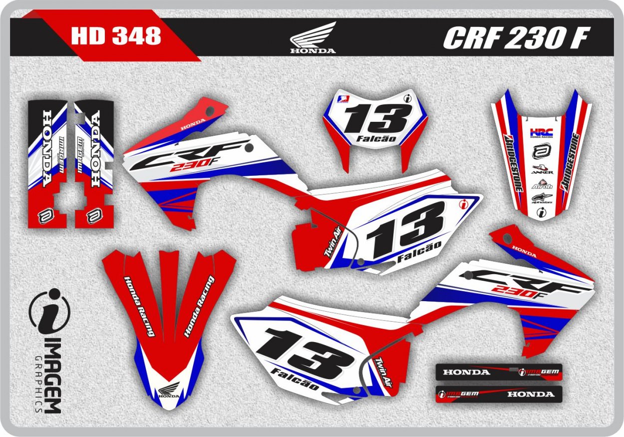 HD 348 CRF 230 F 