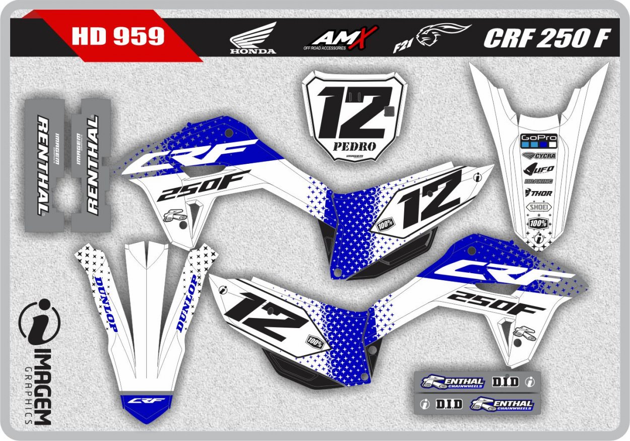 HD 959 CRF 250 F 