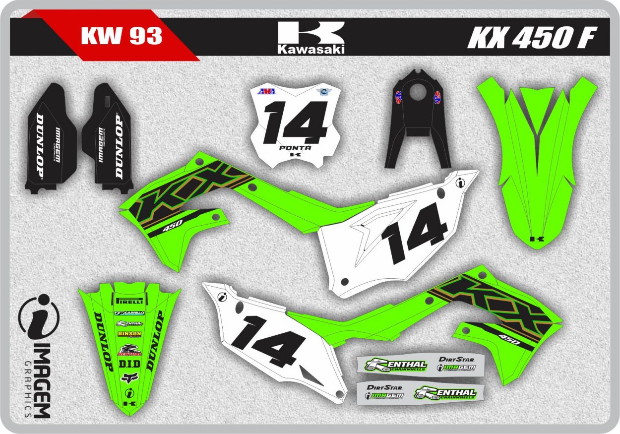 KW 93 KX 450 F