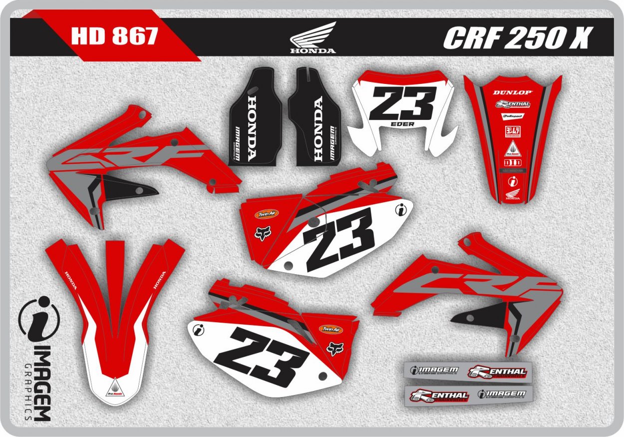 HD 867 CRF 250 X