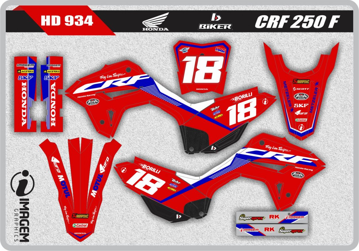HD 934 CRF 250 F