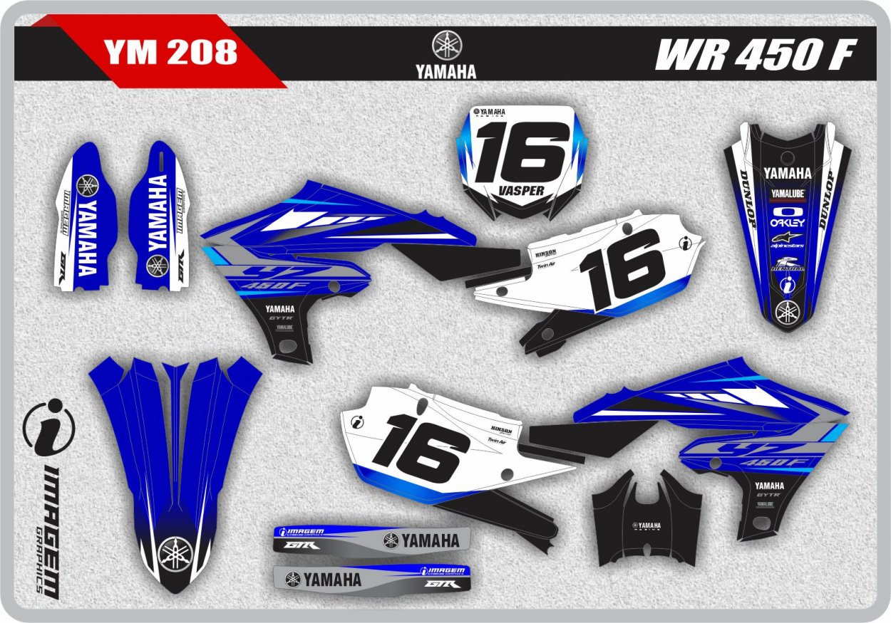YM 208 YZ 450 F