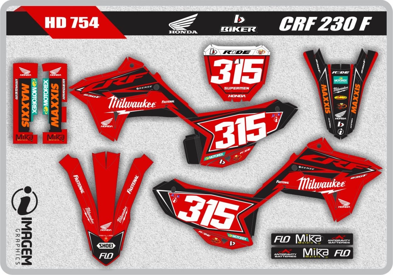 HD 754 CRF 230 F
