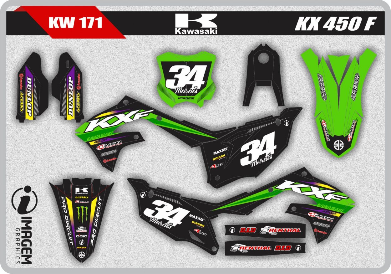 KW 171 KX 450 F