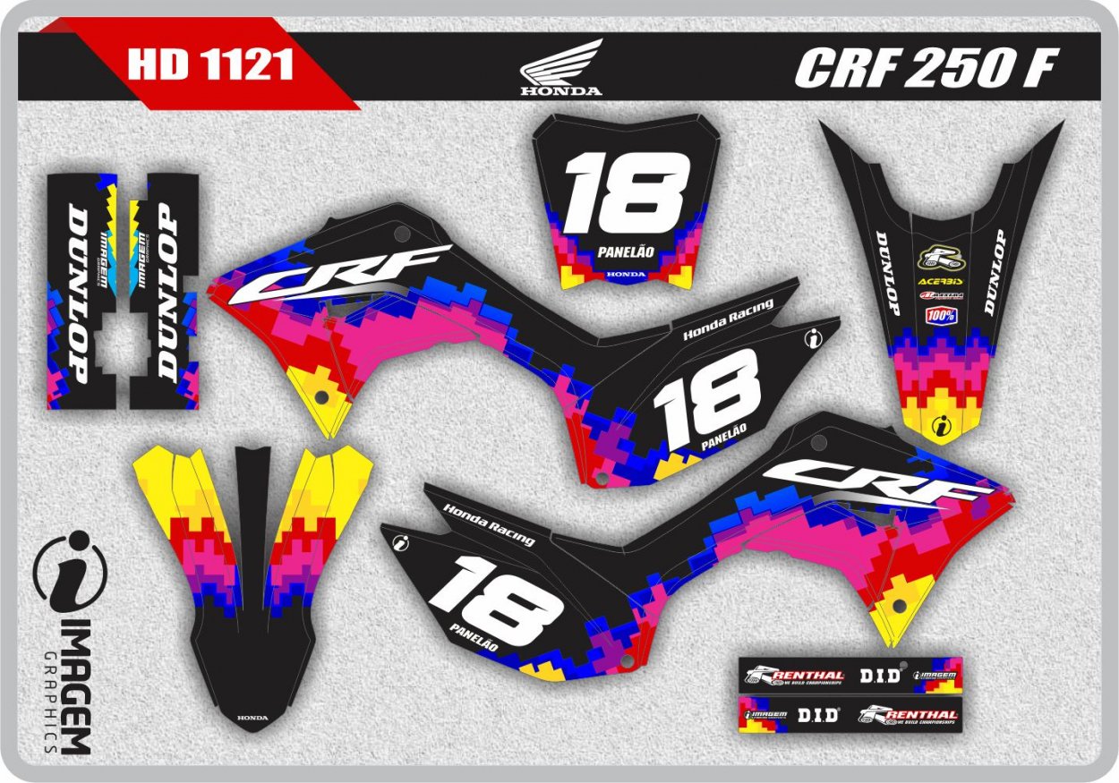 HD 1121 CRF 250 F 