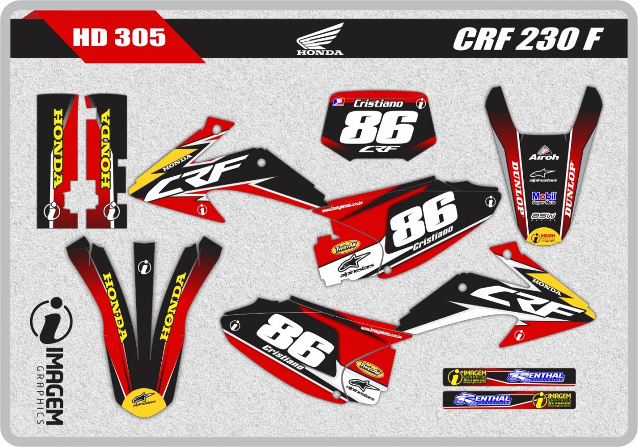 HD 305 CRF 230 F