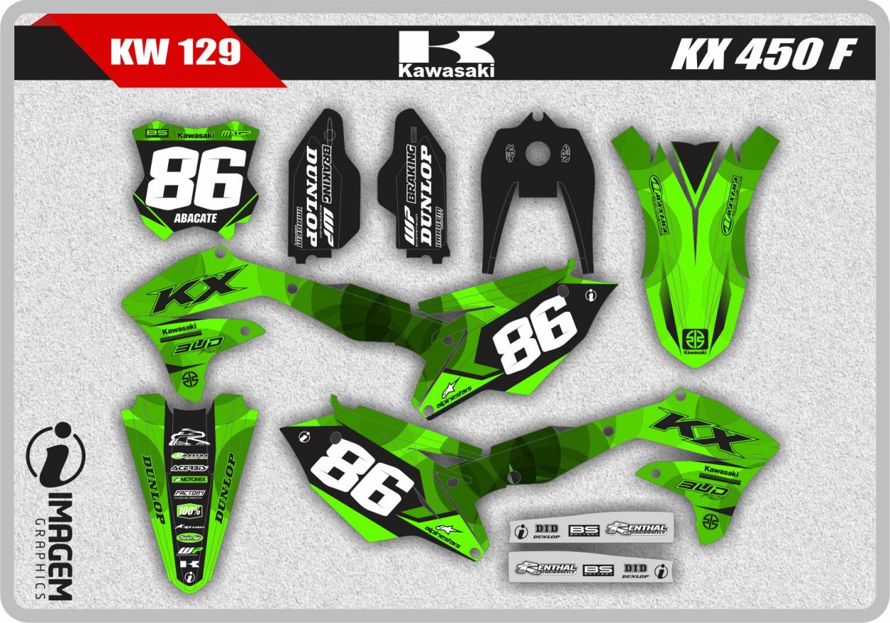 KW 129 KX 450 F