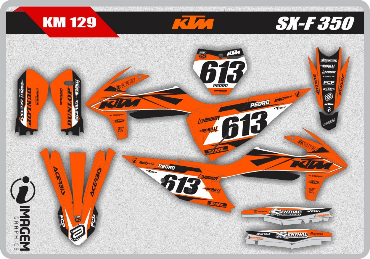 KM 129 KTM SX-F 350