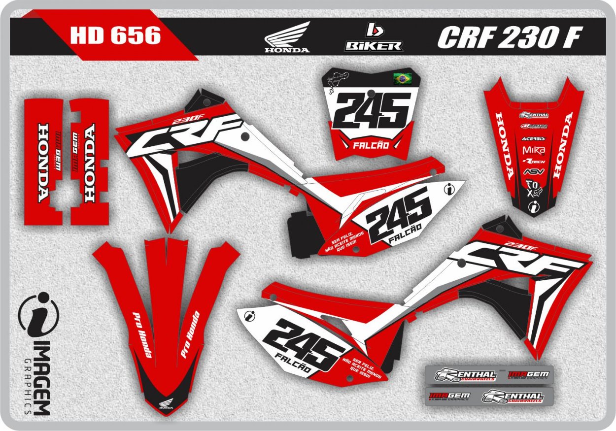 HD 656 CRF 230 F