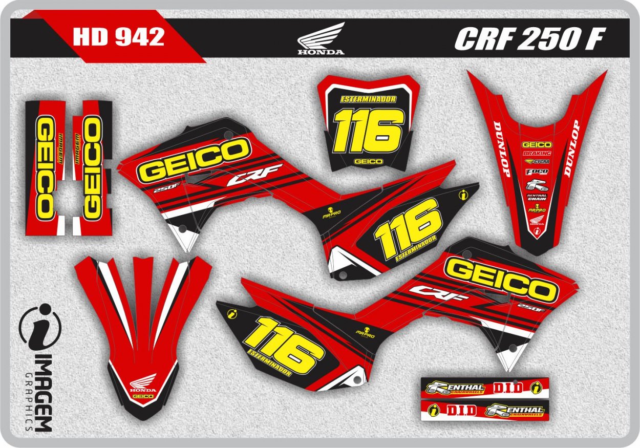 HD 942 CRF 250 F