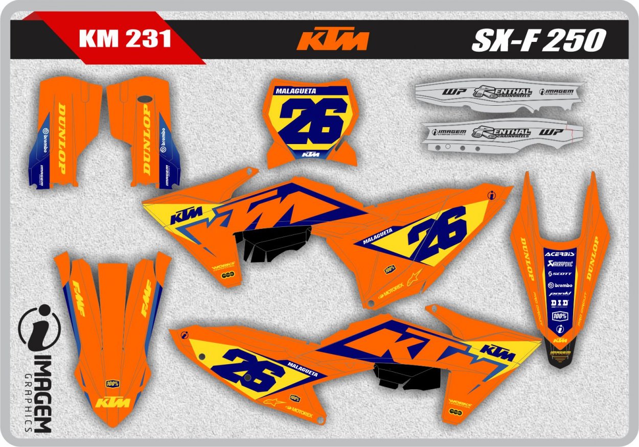 KM 231 KTM SX-F 250
