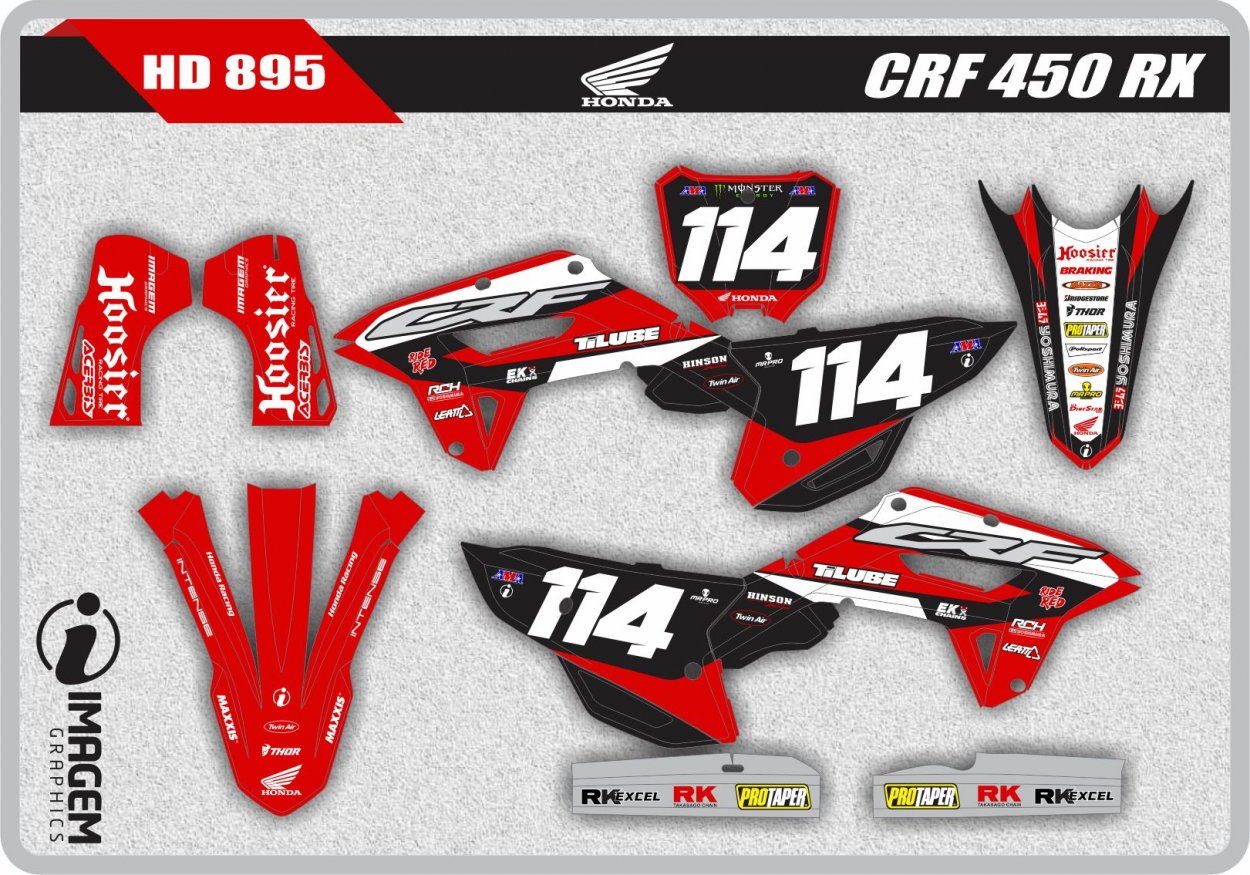 HD 895 CRF 450 RX 