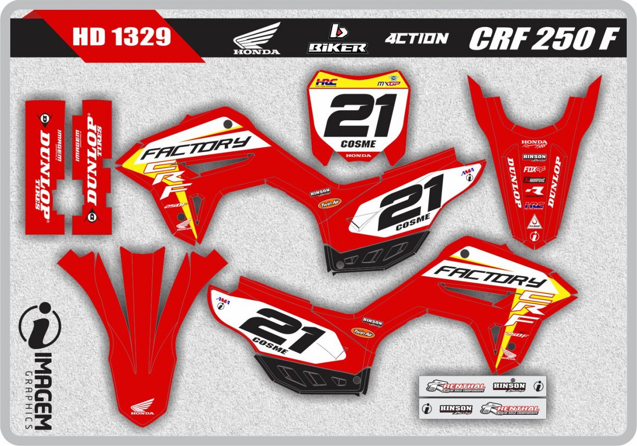 HD 1329 CRF 250 F 