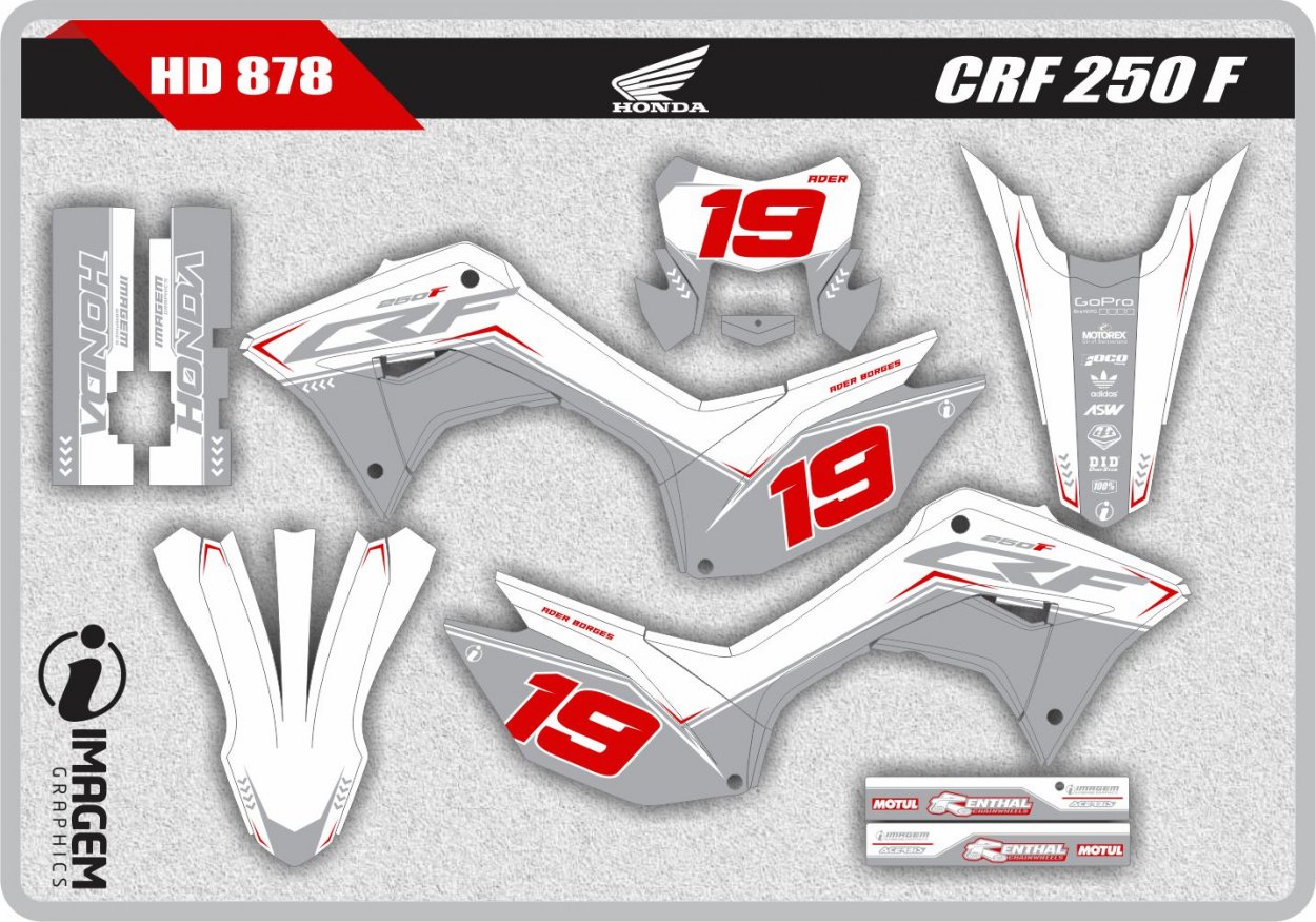 HD 878 CRF 250 F