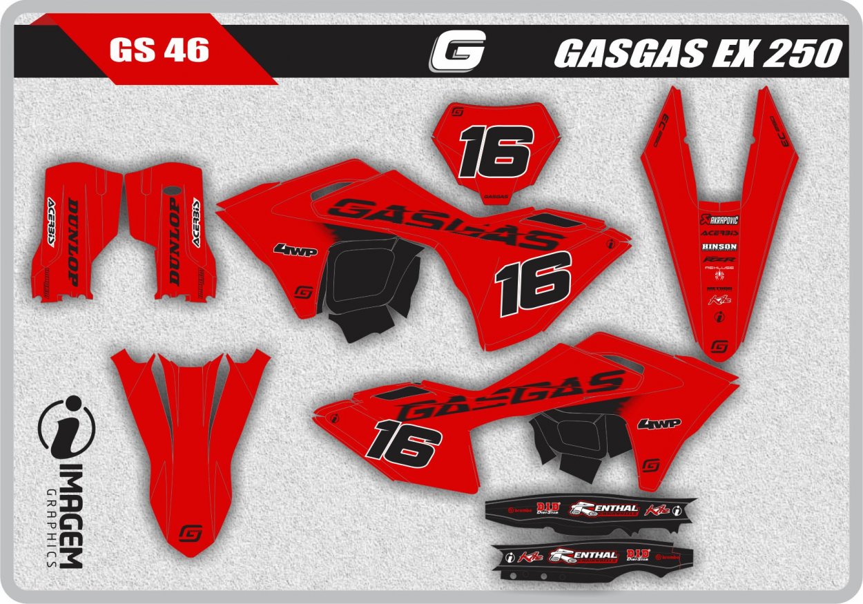 GS 46 GASGAS EX 250 F