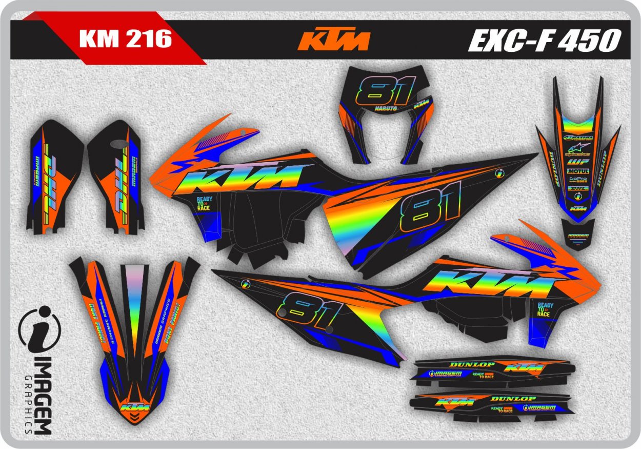 KM 216 KTM EXC-F 450