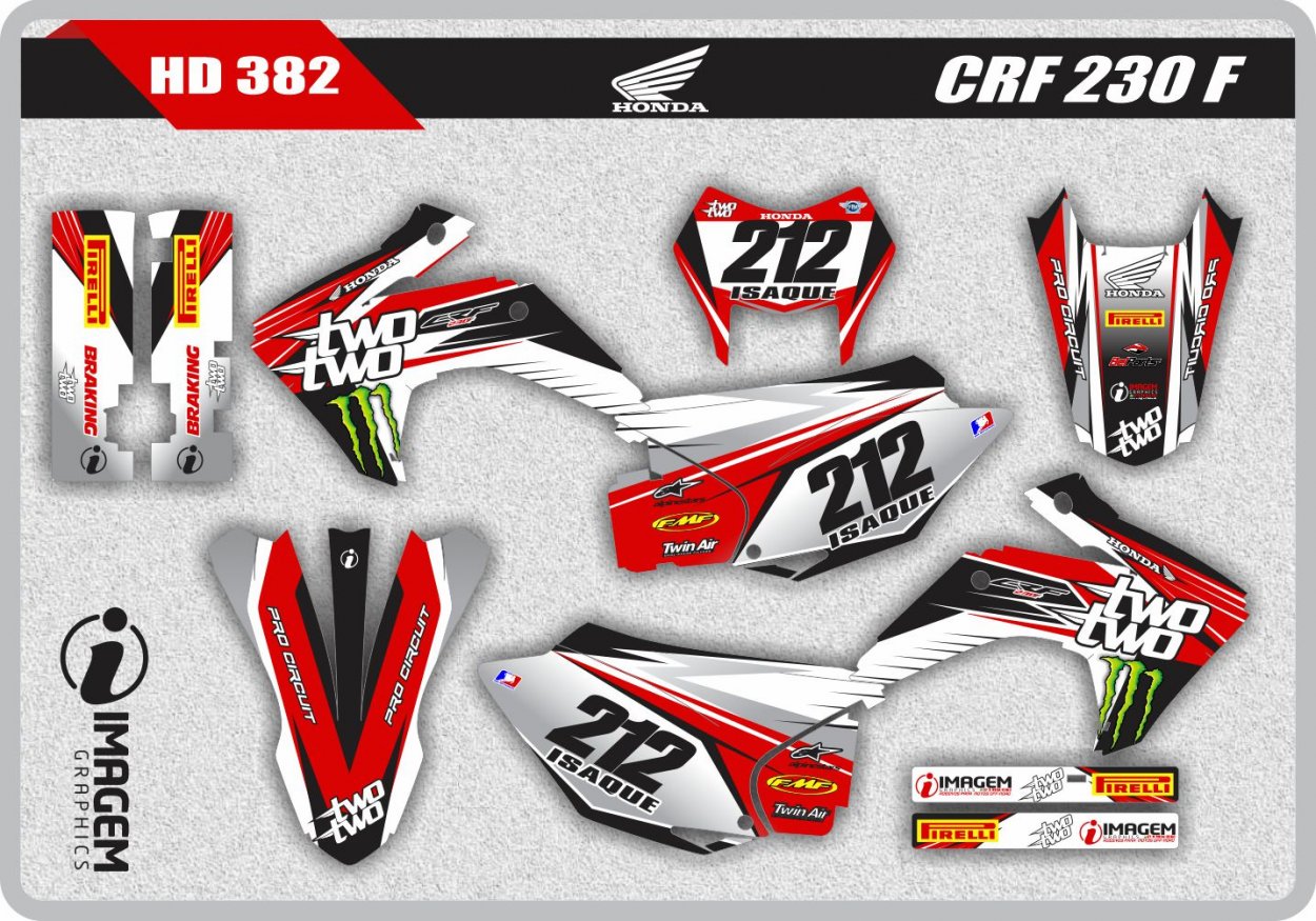 HD 382 CRF 230 F 