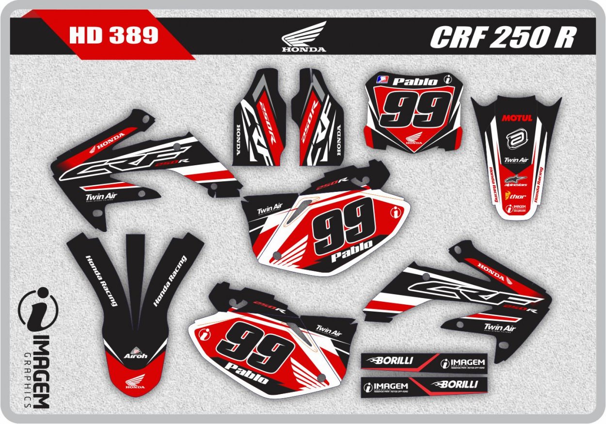 HD 389 CRF 250 / 450 X R