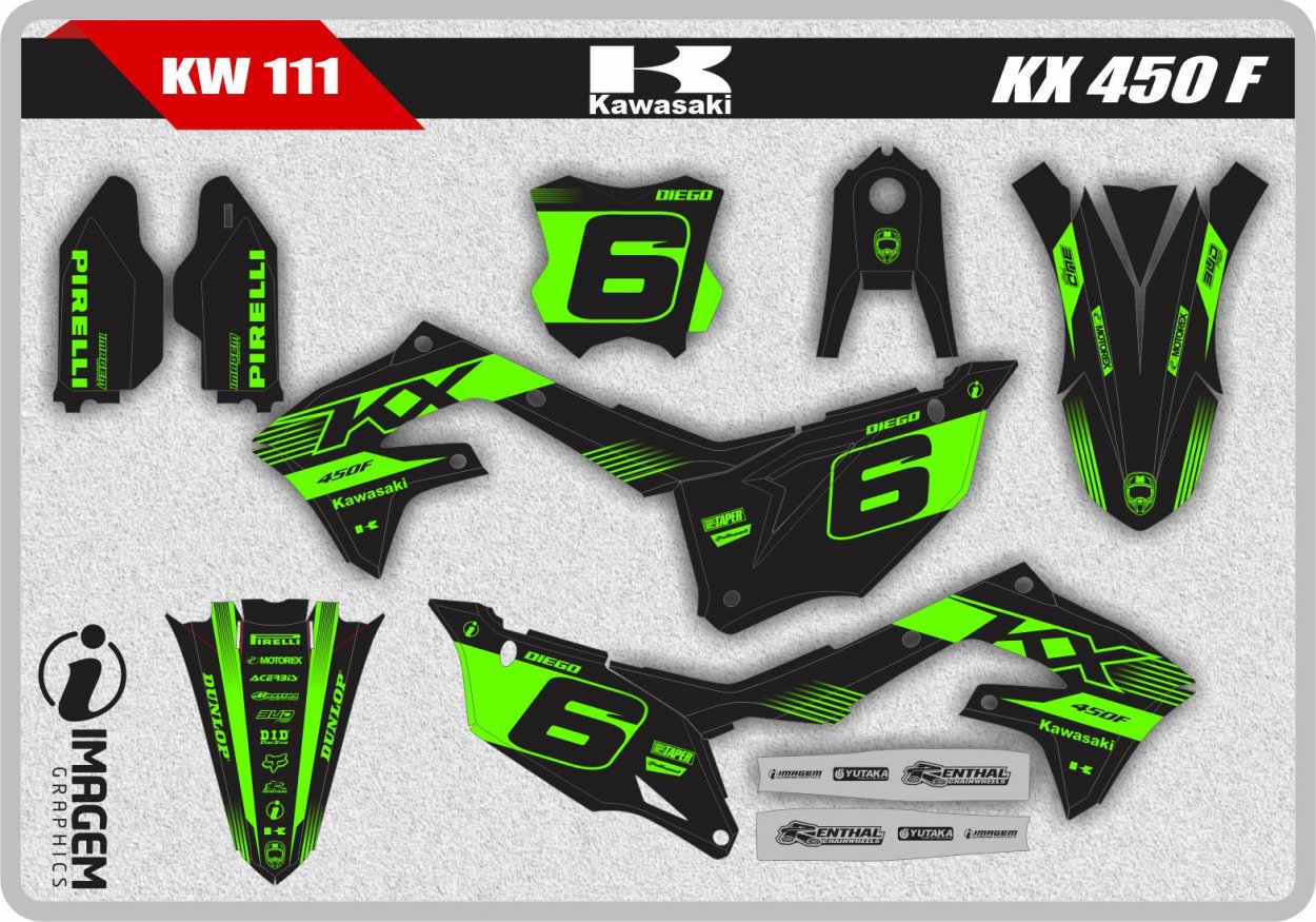 KW 111 KX 450 F