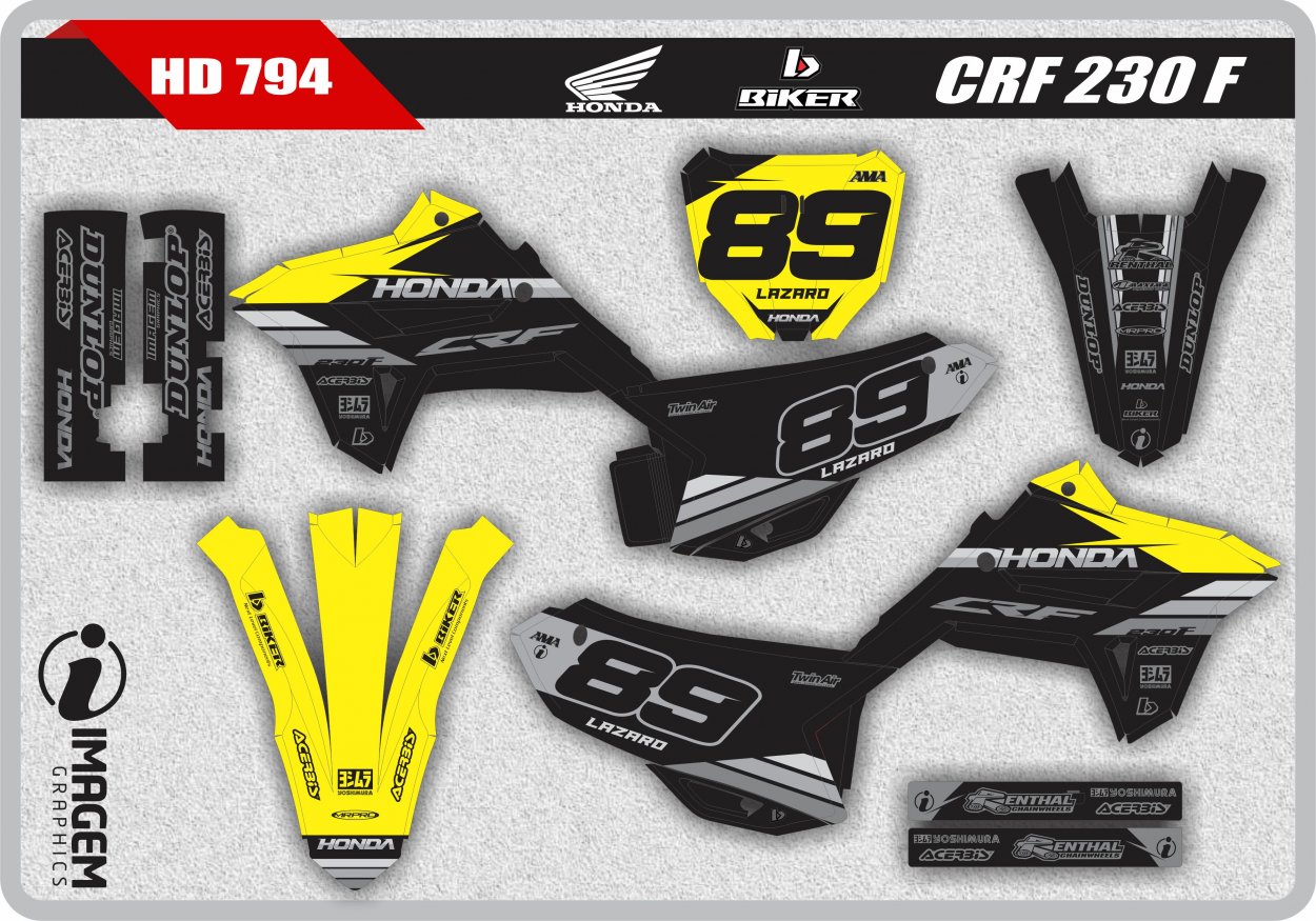 HD 794 CRF 230 F 