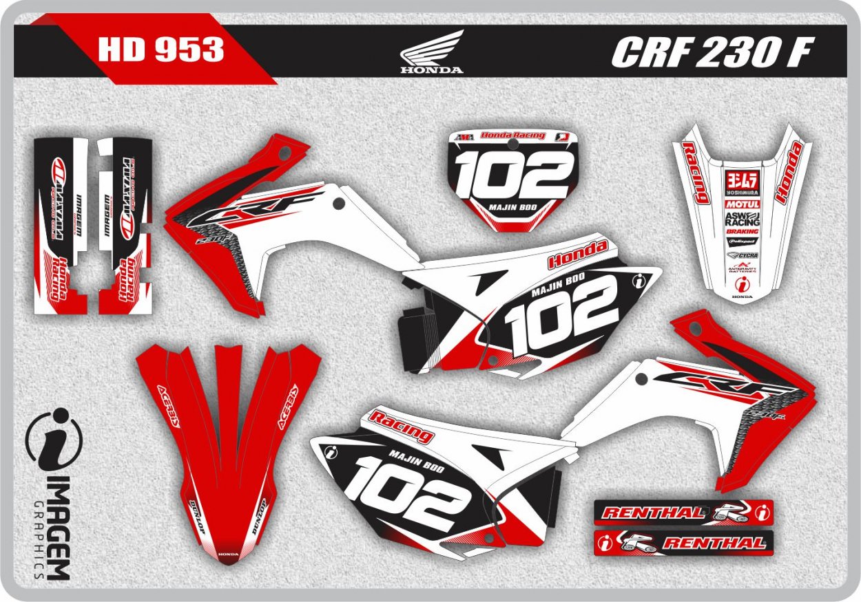 HD 953 CRF 230 F