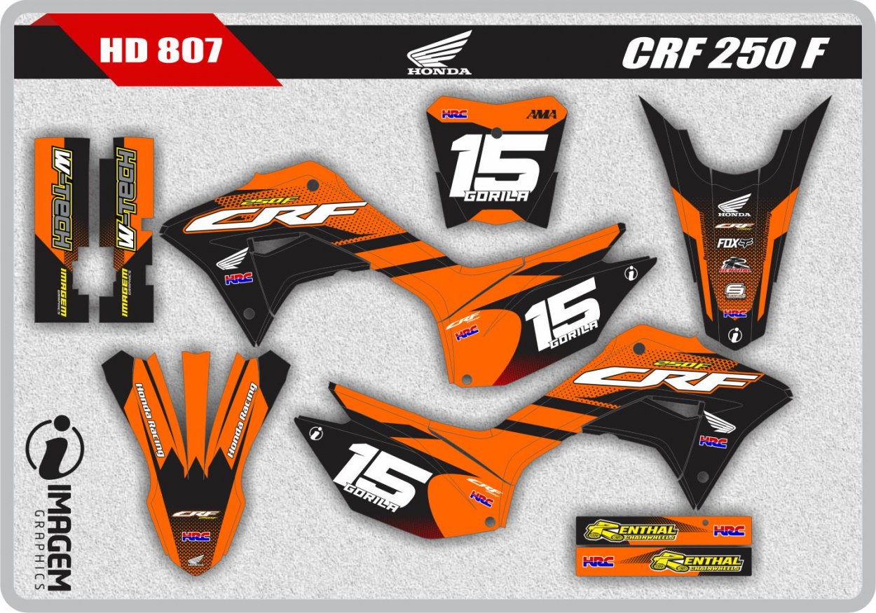 HD 807 CRF 250 F 